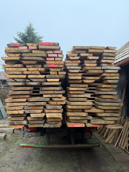 Dubové sušené fošne - 2