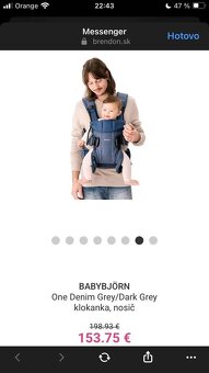 BabyBjörn klokanka - 2