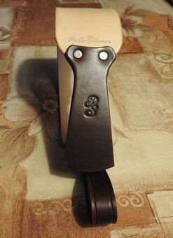 Obťahovací remeň na britvu - cestovný, s obalom - 2