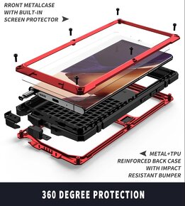 Ochranné celokovové puzdro na Samsung Galaxy S24 ULTRA - 2
