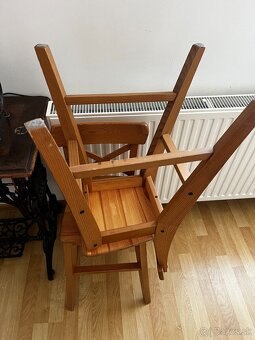 Predám detské stoličky IKEA INGOLF - 2
