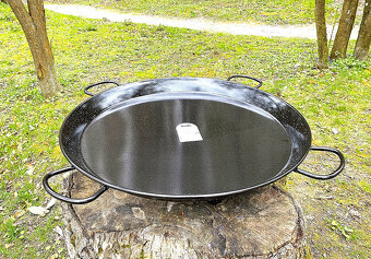 Smaltovaná panvica, priemer 80 cm, na 40 porcí, NOVÁ + FA - 2