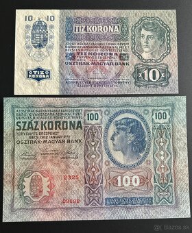 Bankovky Rakúsko-Uhorsko Unc bez pretlače - 2