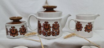 Čajová súprava KERA VITRAL Czechoslovakia - 2