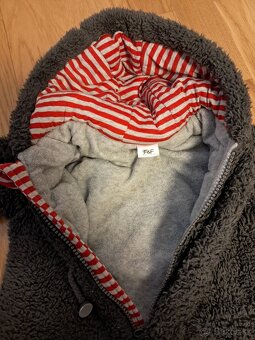 Zimný overal - plyšový 62 - 2