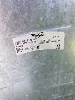 Whirlpool práčka - 2