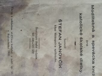 Staré modlitebné knižky - 2