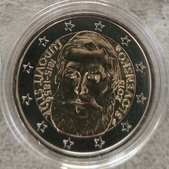 Slovenské 2€ mince v UNC stave - 2