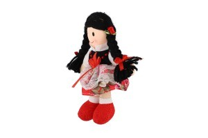 Bábika  látková v kroji  20cm - 2