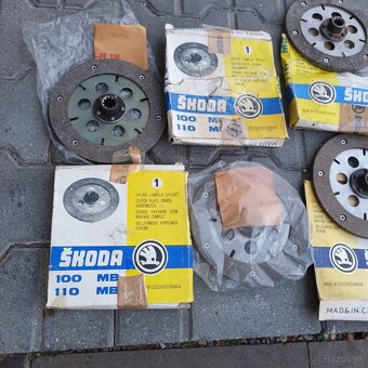 Predám spojkové Lamely+obloženia SKODA 100-110-1000 - 2