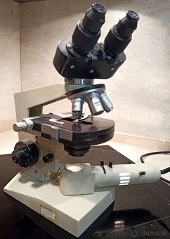 laboratorny binokularny Mikroskop MEOPTA DD 37 BN - 2