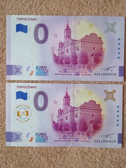 0 euro bankovky 2024 - 2025 - 2