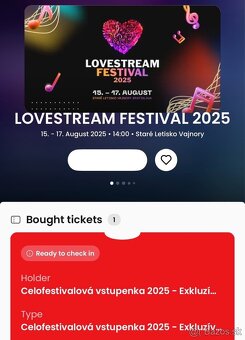 PREDÁM SOS LÍSTOK NA LOVESTREAM - 2