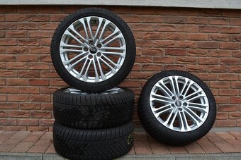 5x112 R18 Zimna sada Org. Audi A5 b9 + 245/40 R18 Goodyear - 2