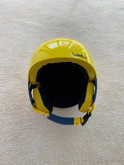 Detská lyžiarska prilba H-KID 500 žltá, veľkosť 48-52cm - 2