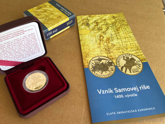 PREDAJ - 100 EURO zlaté euro mince - 2