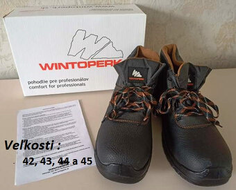 Pracovná obuv WINTOPERK – nová - 2