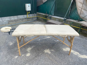 Prenosný drevený masážny stôl - 2