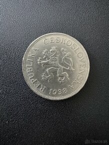 5 korun 1938 - 2