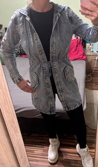 Dámska dlhá riflová bunda Re-Dress - 2