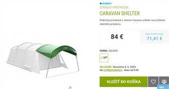 predam rodinny stan Husky Caravan 12 New Dural + Prístrešok - 2