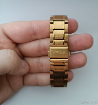 Elegantné hodinky WWOOR QUARTZ - 2