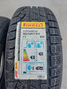 2x 205/55R17 Zimné Pirelli Sottozero RFT - 2