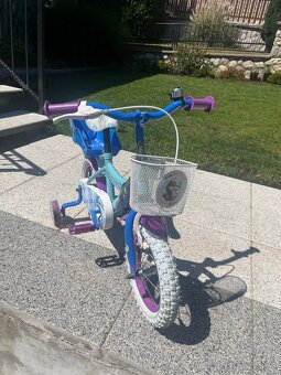 Predám detský bicykel Frozen veľkosť 12 - 2