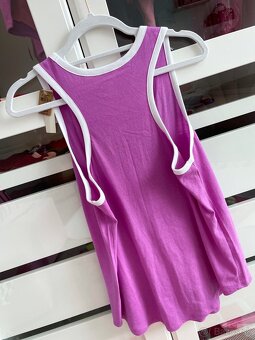 Victoria’s Secret PINK fialove tričko L - 2