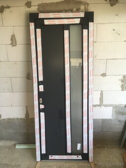 Hliníkové vchodové dvere Antracit - 2