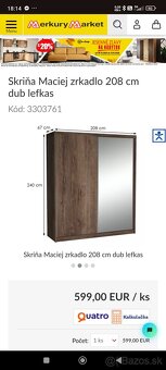 Šatníková skriňa - 2