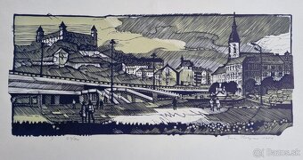 Predám grafiky od rôznych autorov. - 2