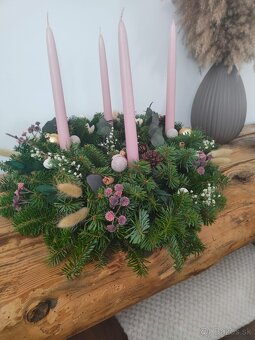 Adventný veniec priemer 40cm - 2