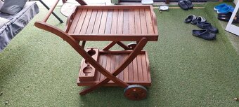 SERVÍROVACÍ STOL Záhradný - 2