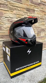 Prilba SCORPION ADX-2 glane S helma - 2