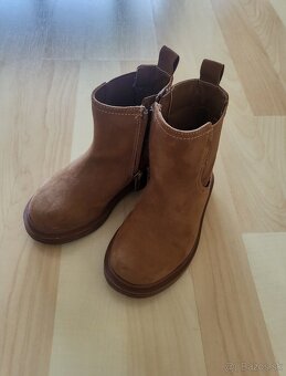 Cizmy 24 H&M hnede prechodne - 2