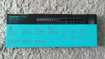 LOGITECH nový bezdrôtový set klávesnica a myš - 2