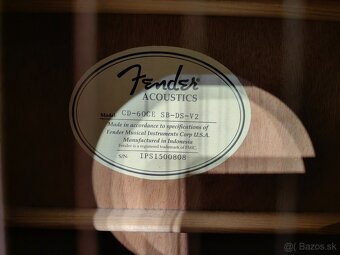 fender cd-60ce sb-ds-v2 - 2