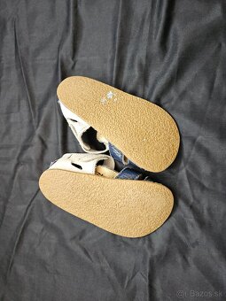 Kožené barefoot sandále/prezúvky, 14 cm - 2