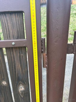 Predám dvojkridlovu bránu a bránku - 2