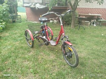 trojkolesový elektr.bicykel - 2