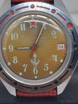 Predám funkčné náramkové hodiny VOSTOK Komandirskie 45 € - 2