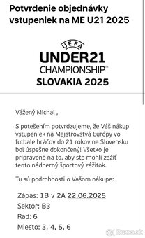 ME u 21 štvrťfinále - 2