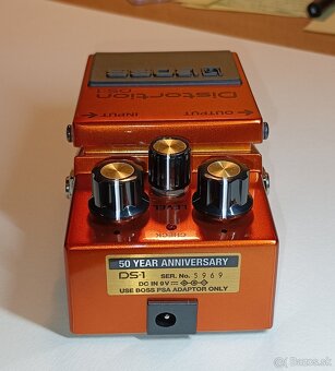 Boss DS-1-B50A 50th limitovaný, Anniversary Edition - 95€ - 2