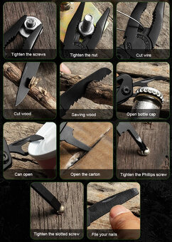 Kliešte, náradie - multitool BG - 2
