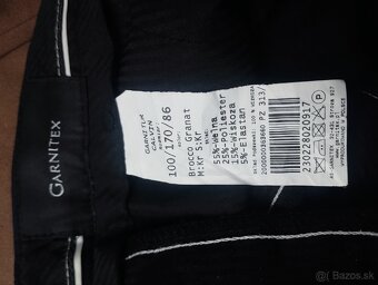 Oblek Brocco Granat M/S - 2