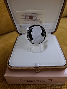 Vatikan Den Mieru 2011 minca striebro - 2