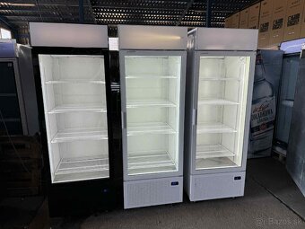 Prosklená lednice na přepravky 70x71x207cm - 2