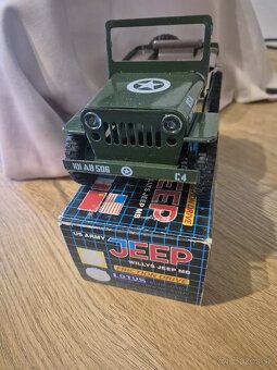 🪖 Plechové autíčko US ARMY JEEP Willys ITES - 2