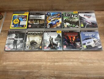 Herná konzola - Sony PlayStation 3 PS3 + 10 hier - 2